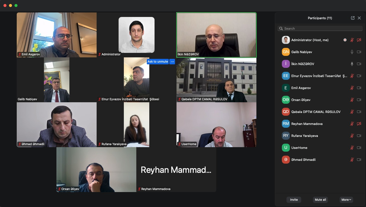 Qəbələ Dövlət Peşə Təhsil Mərkəzi Strateji İnkişaf Planı hazırlayır