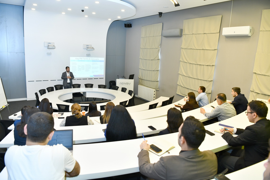 ADNSU-da “Layihələrin idarə olunması” üzrə təlim proqramına start verilib