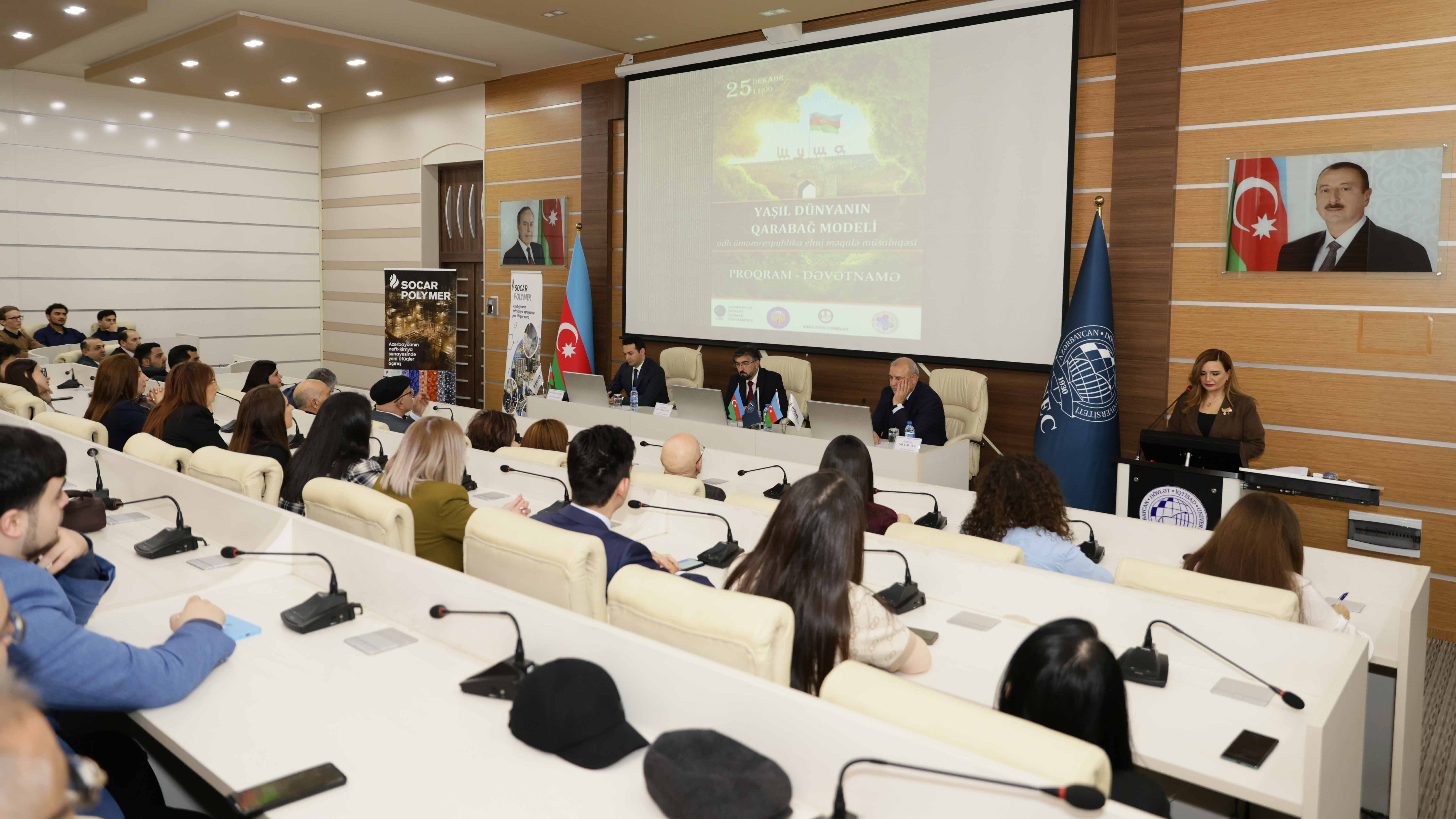 UNEC Qarabağ İqtisadi Araşdırmalar Mərkəzinin məqalə müsabiqəsinin qalibləri açıqlanıb