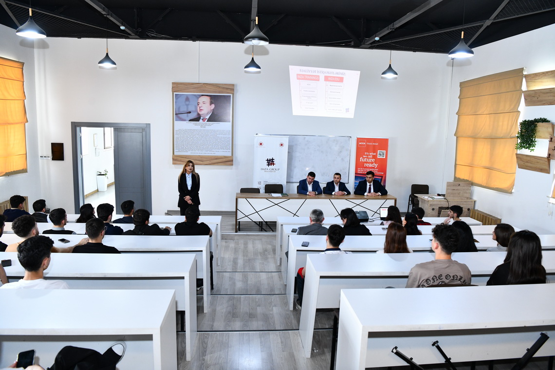 ADNSU-da karyera quruculuğu mövzusunda seminar keçirilib