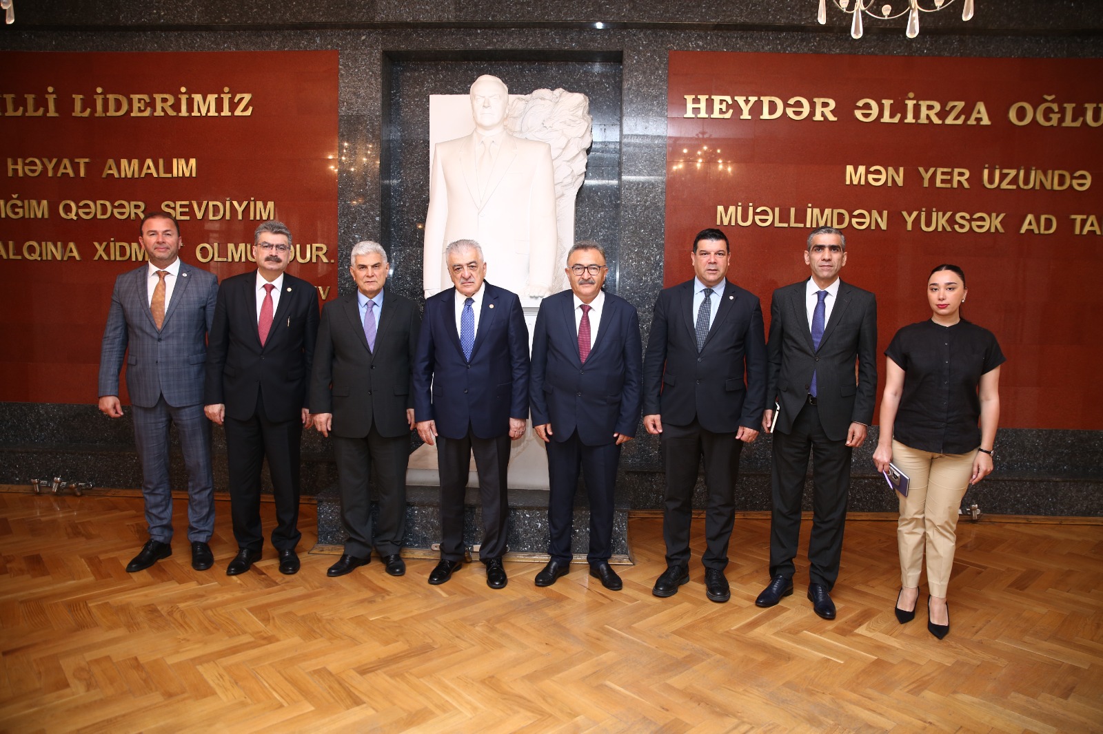 Türkiyə və Şimali Kipr Türk Cümhuriyyətinin nümayəndə heyəti ADPU-da  olub,
