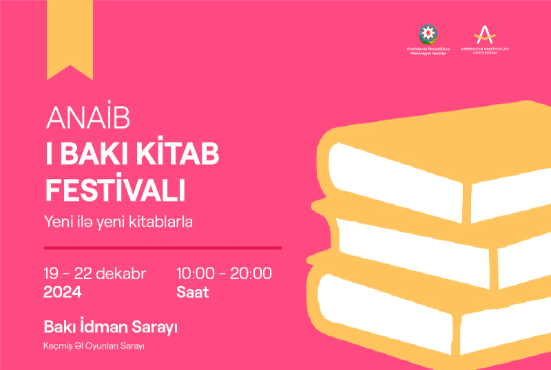 ANAİB I Bakı Kitab Festivalı keçirilir