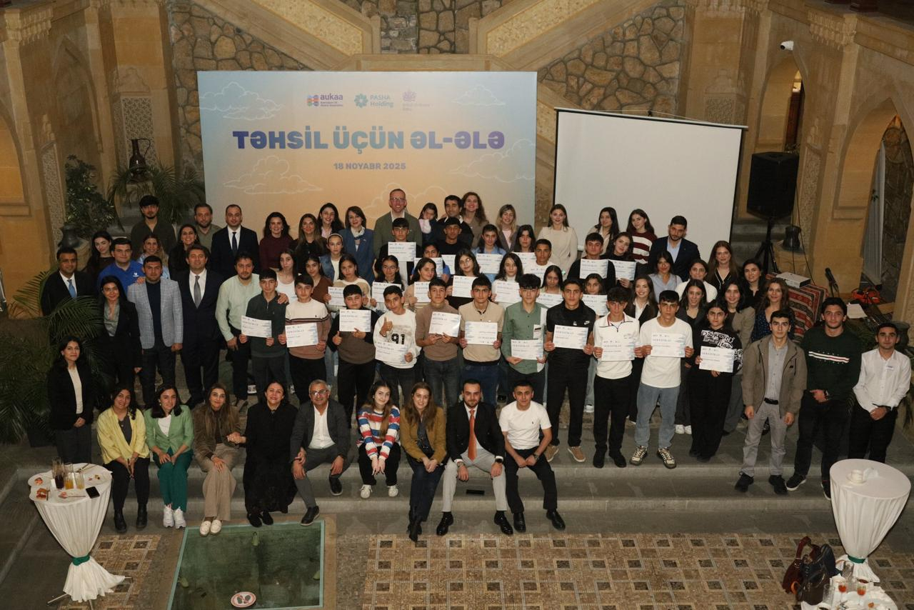 “Təhsil üçün əl-ələ” layihəsinin final tədbiri keçirilib