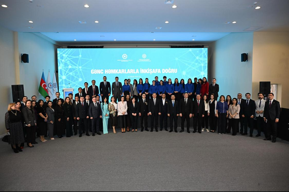 Nazir müavini “Gənc həmkarlarla inkişafa doğru” adlı tədbirdə iştirak edib
