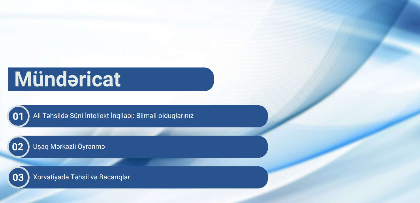 Beynəlxalq Təhsil İcmalı – İyun 2025