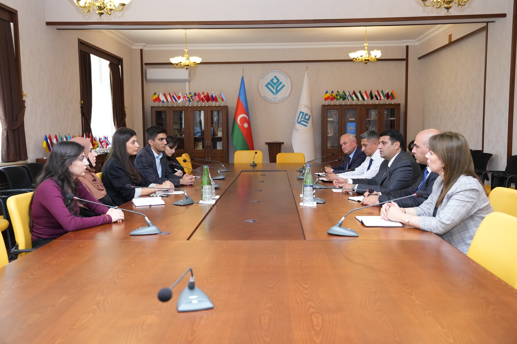 NDU-da “Code for Future” layihəsi çərçivəsində görüş keçirilib
