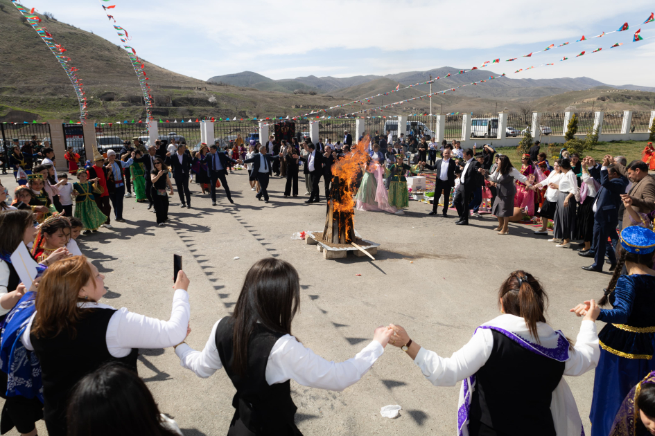 32 ildən sonra Cəbrayıl şəhəri Mehdi Mehdizadə adına məktəbdə Novruz sevinci yaşanıb