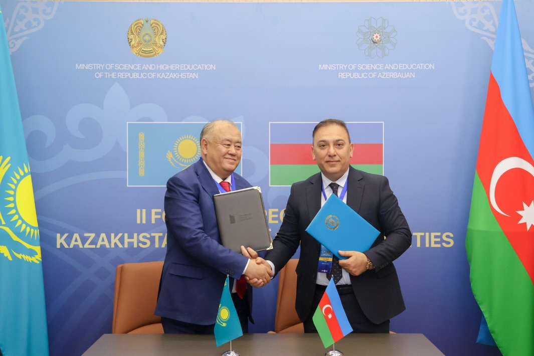 MDU Qazaxıstanın nüfuzlu ali təhsil müəssisələri ilə əməkdaşlığını genişləndirir