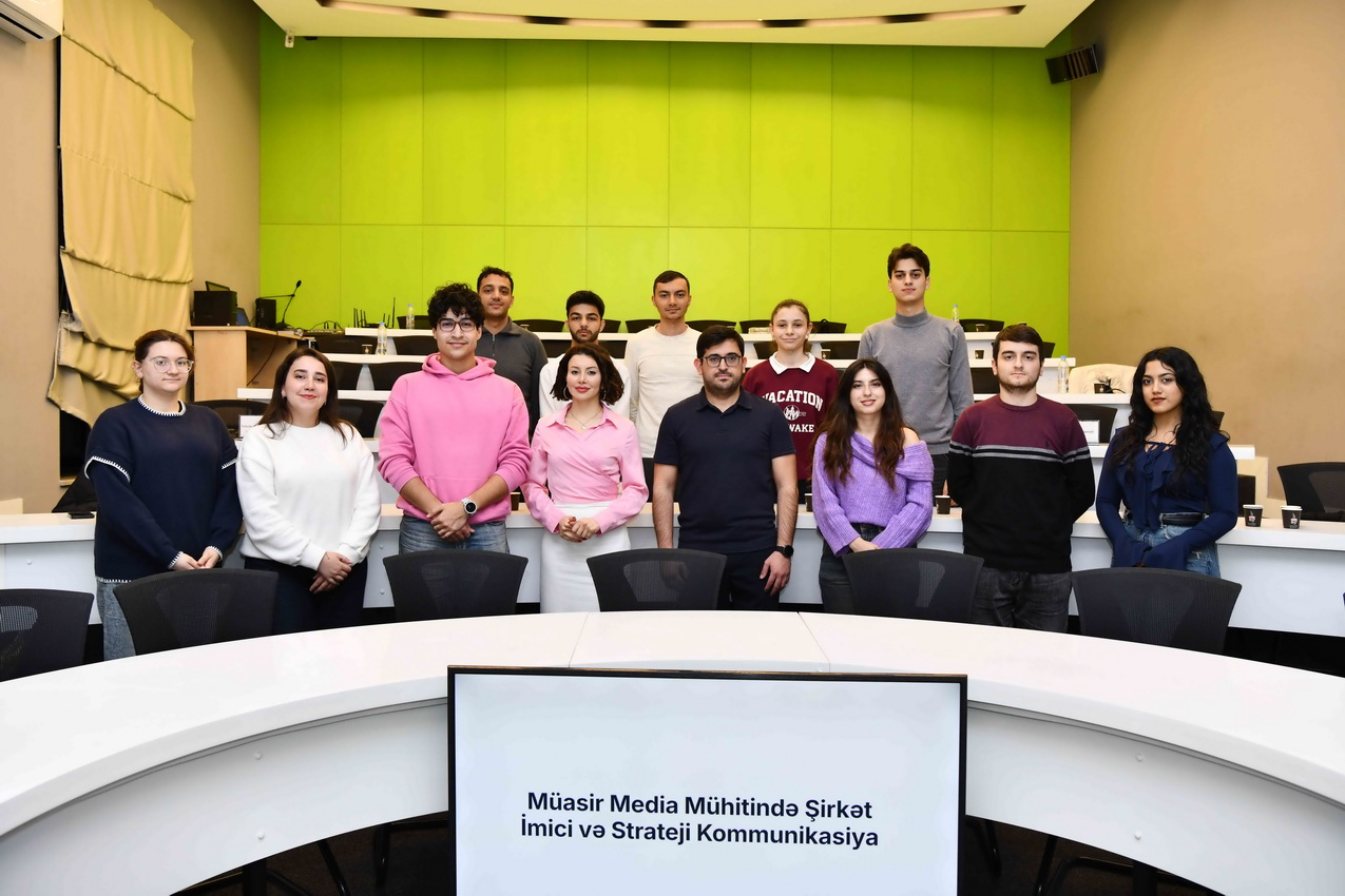 ADNSU-da “Rəqəmsal dövrdə kommunikasiya və informasiya təhlükəsizliyi” mövzusunda təlim keçirilib