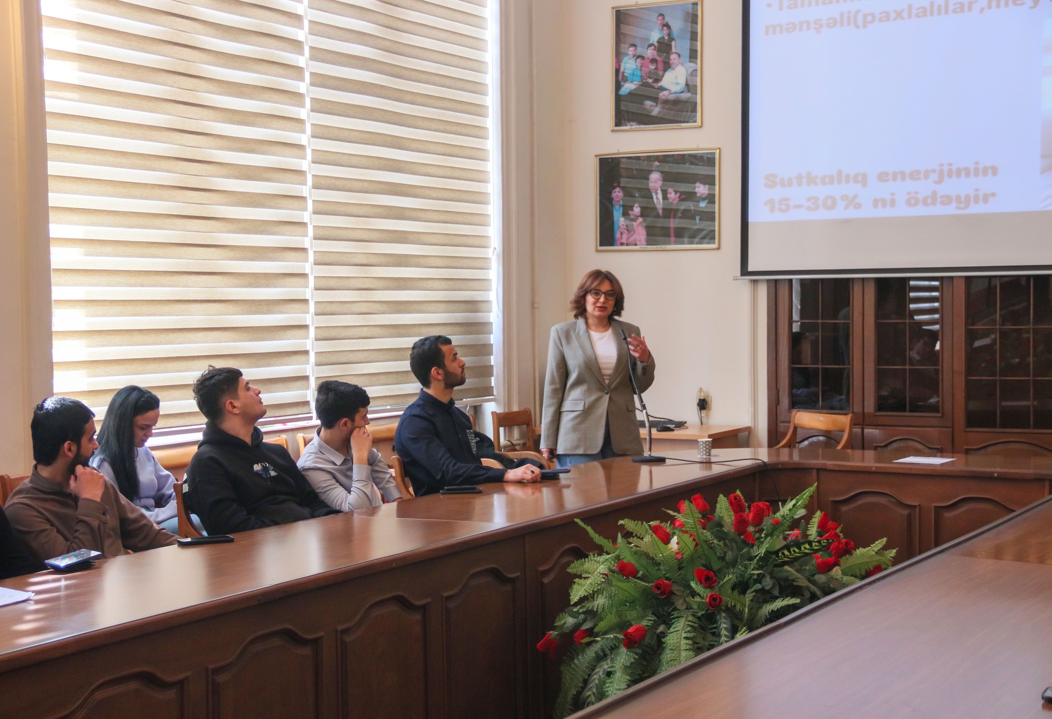 Pedaqoji Universitetdə tələbələrlə sağlam həyat tərzinin təbliği ilə bağlı görüş keçirilib