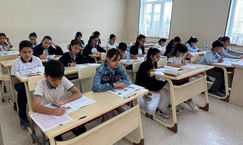Naxçıvanda VI sinif şagirdləri üçün monitorinq keçirilib