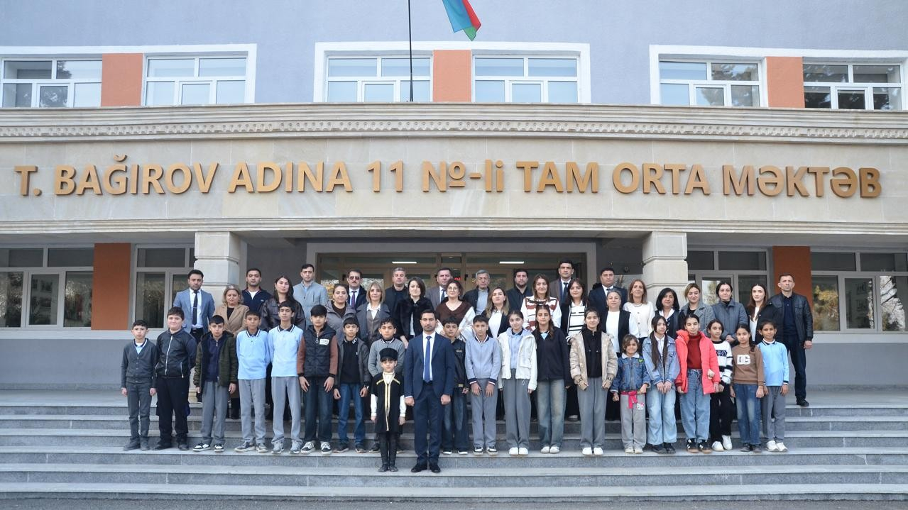 Şirvan məktəblilərinin badminton idman növünə marağı artırılır