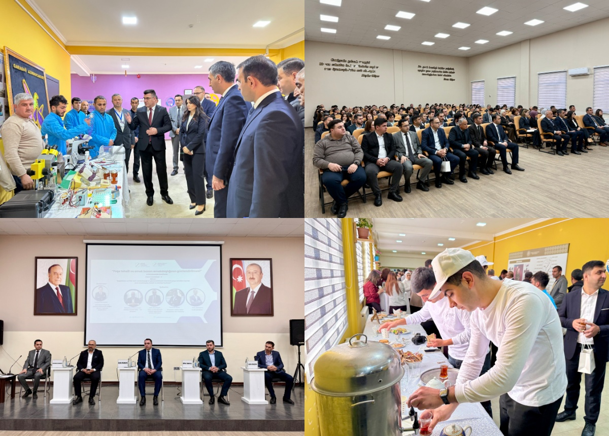 Qəbələdə peşə təhsili və əmək bazarı arasında əməkdaşlıq üzrə konfrans keçirilib