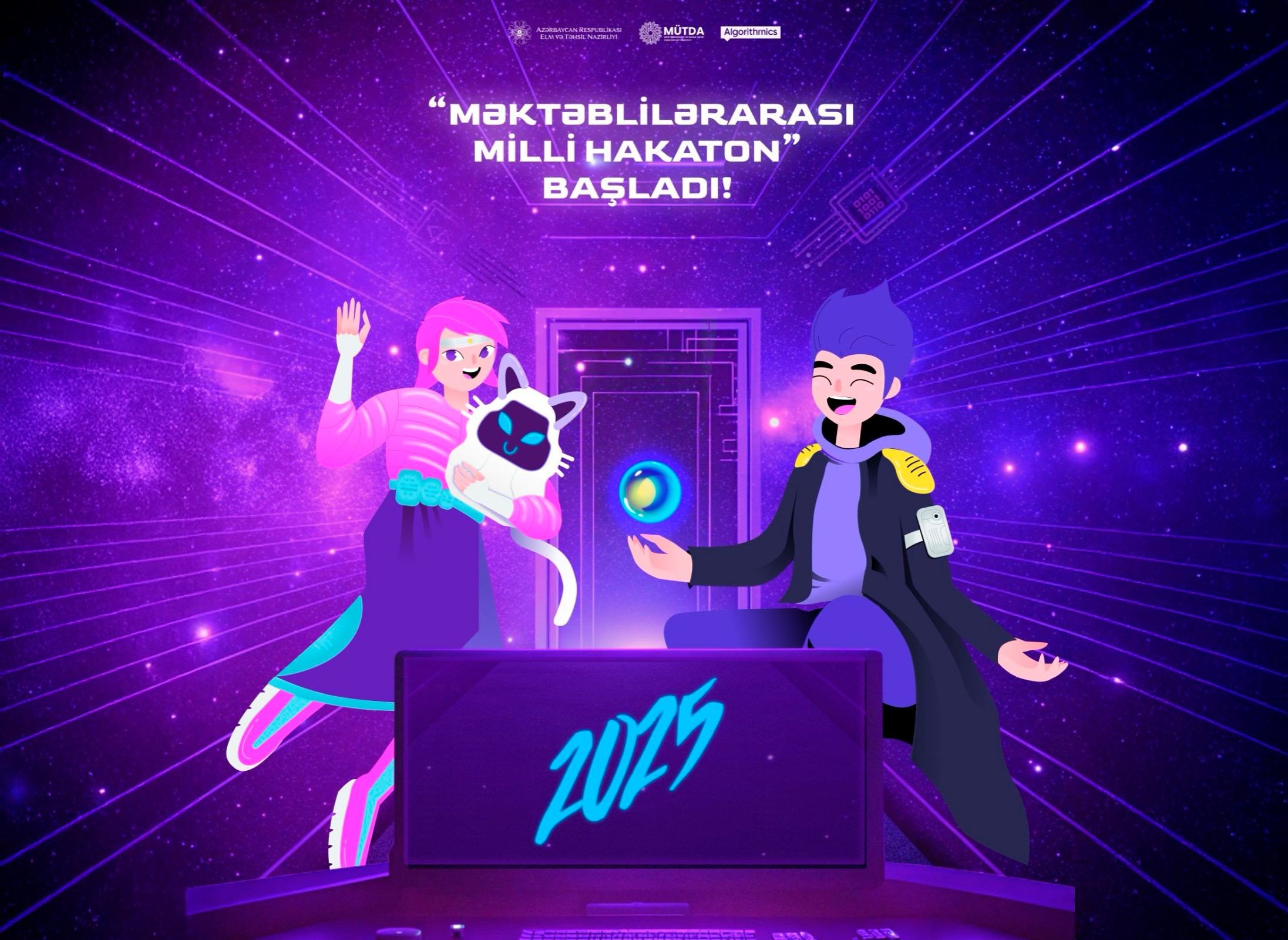 Proqramlaşdırma üzrə “Məktəblilərarası Milli Hakaton - 2025” müsabiqəsi başlayır