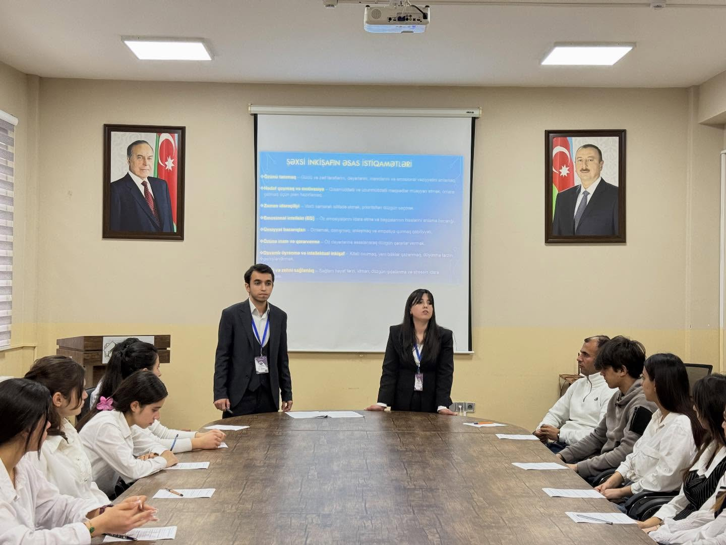 Qəbələdə tələbələr üçün "Şəxsi inkişaf və karyera planlaşdırılması" təlimi keçirilib