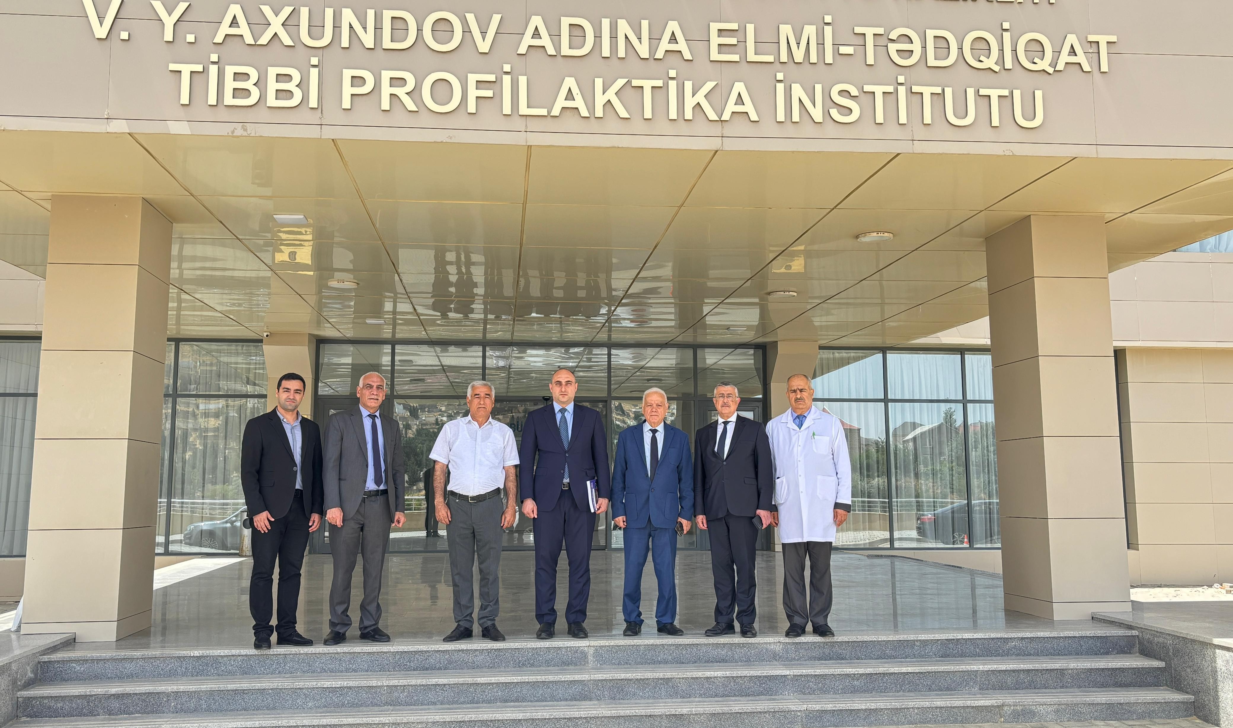 Tibb Universiteti Elmi-Tədqiqat İnstitutu ilə əməkdaşlıq edəcək