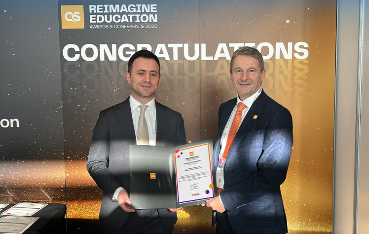 TTKF "QS Reimagine Education 2025"də beynəlxalq sertifikata layiq görülüb