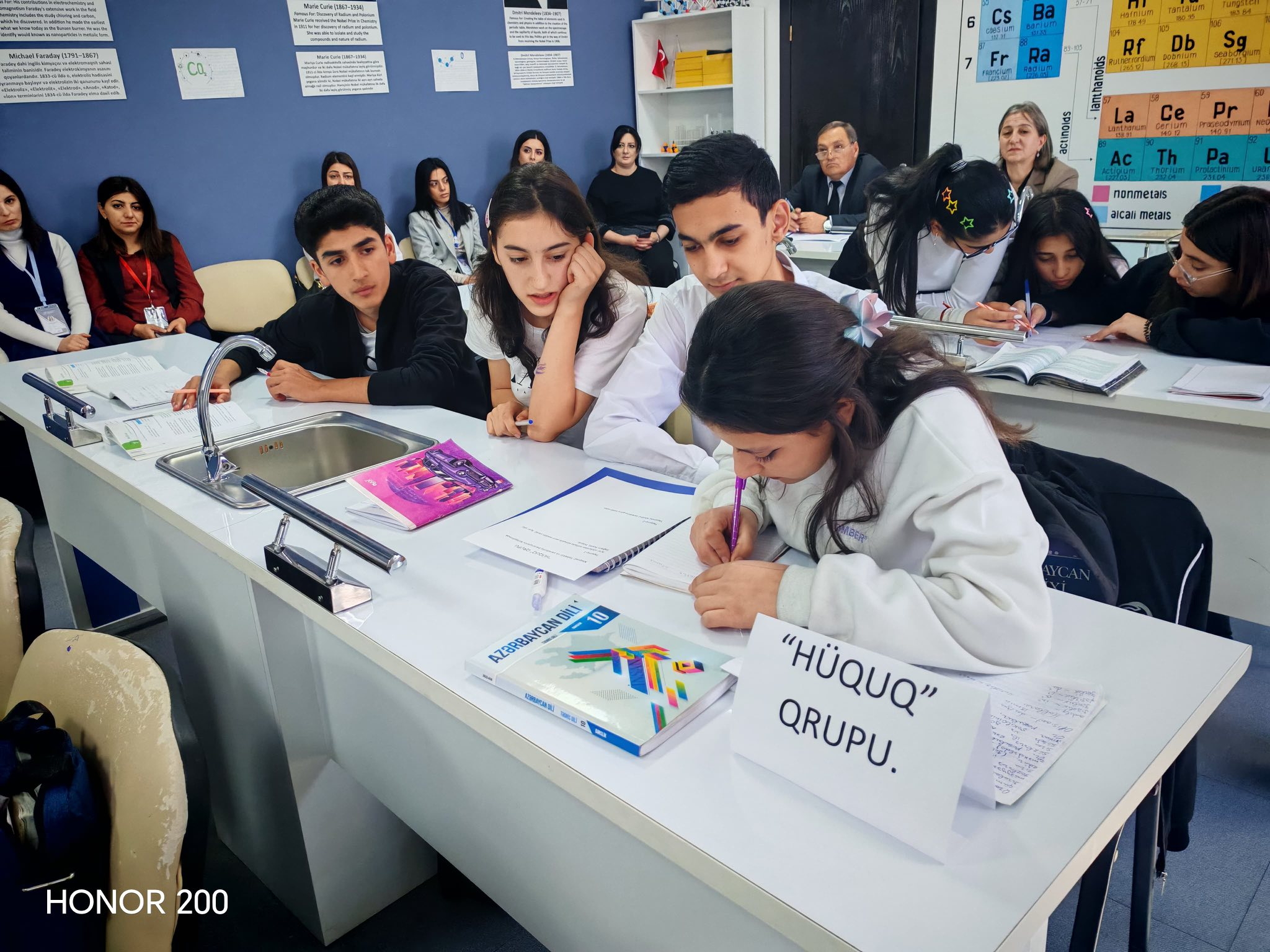 Qəbələ Dövlət Peşə Təhsil Mərkəzində "açıq dərs" keçirilib