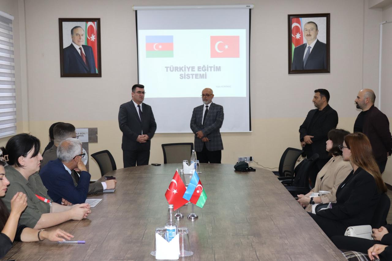 Türkiyəli mütəxəssislər peşə mərkəzində təlimlər keçirlər