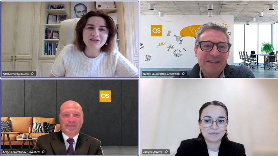 EATDA ilə QS reytinq agentliyi arasında görüş keçirilib