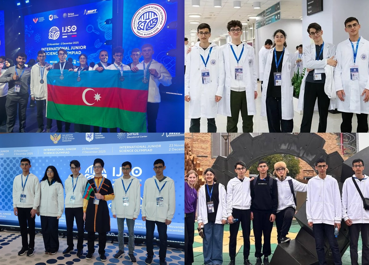 Azərbaycan dünya beşliyində: 6 medalla qayıdan məktəblilərimiz danışırlar
