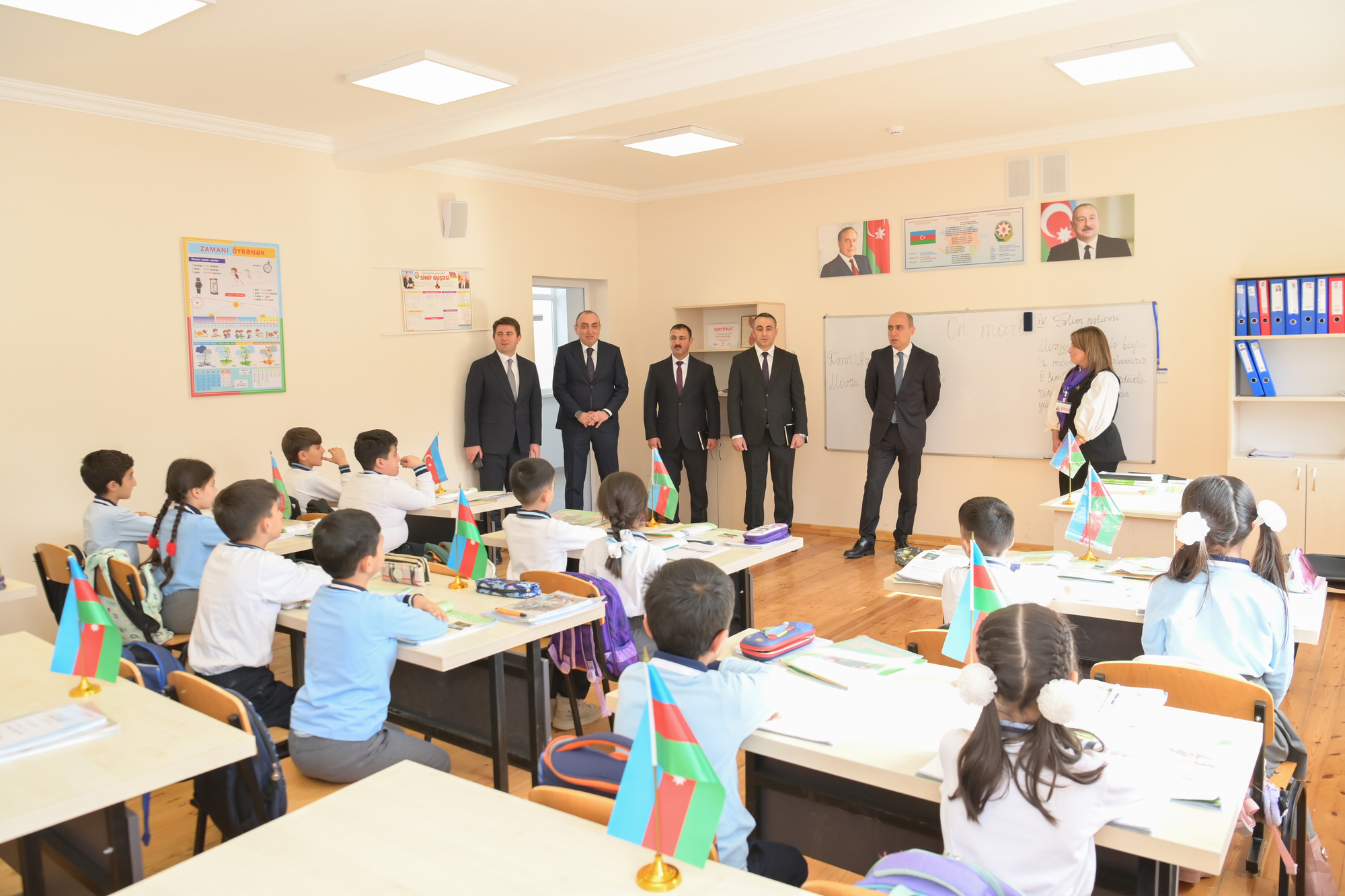 Elm və təhsil naziri Xankəndi və Xocalıda təhsil müəssisələrində olub