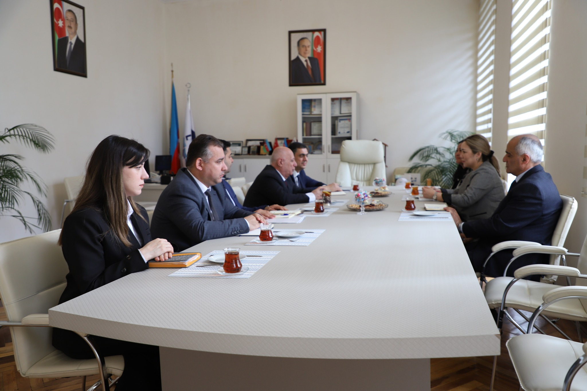 LDU ilə Qazaxıstan universiteti ikili diplom proqramı imkanlarını müzakirə edib