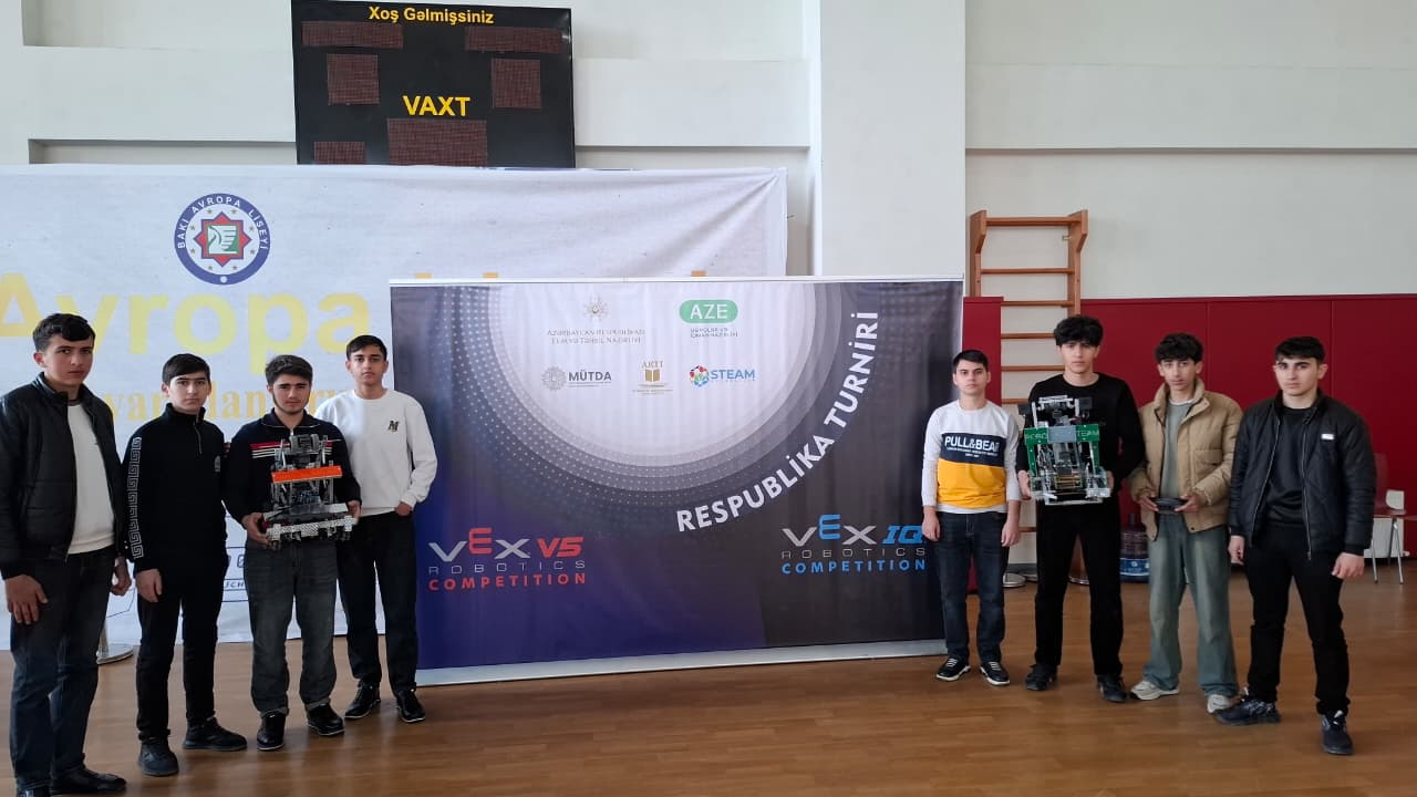 Bərdə Peşə Mərkəzinin STEAM komandaları respublika turnirində uğurla çıxış ediblər