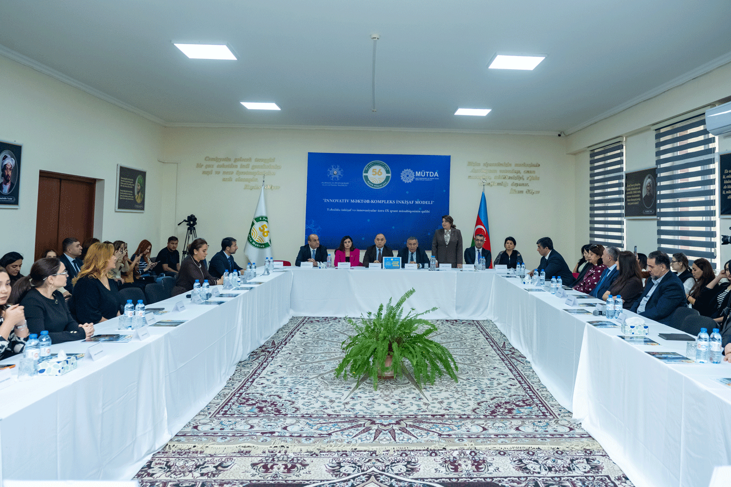 “İnnovativ məktəb” layihəsinin təqdimatı keçirilib