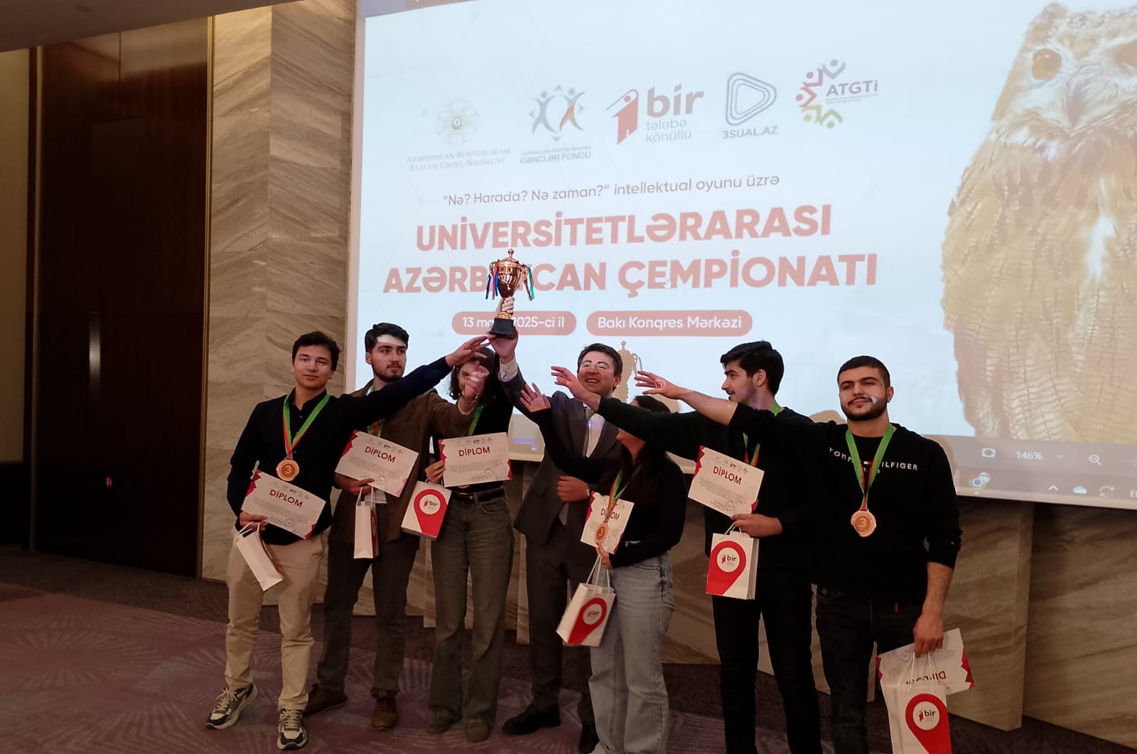 Universitetlərarası Azərbaycan Çempionatının qalibləri müəyyənləşdi